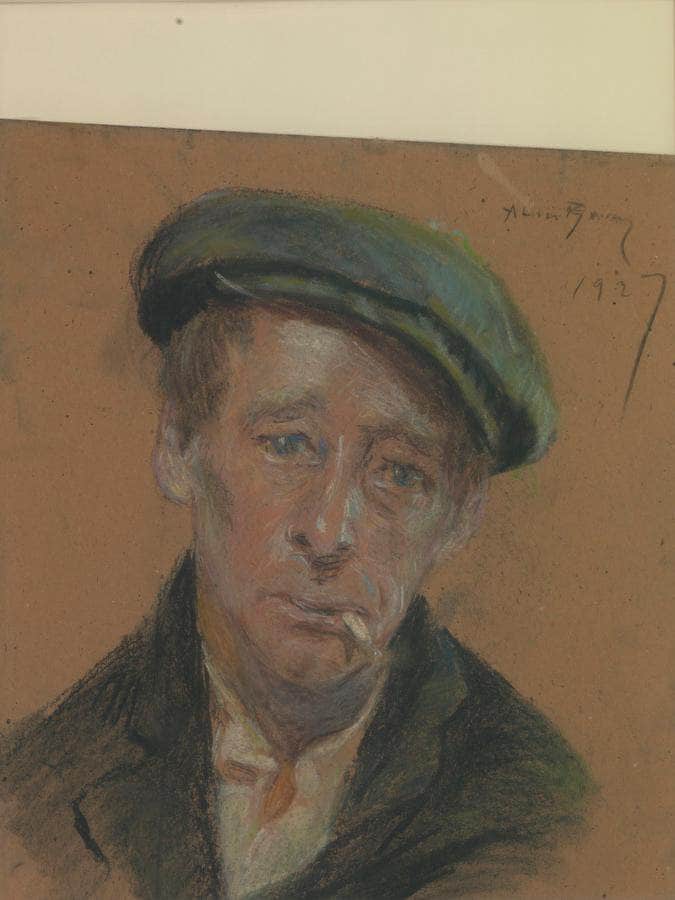 Jimmy Davis By Alice Pike Barney Fine Art Print