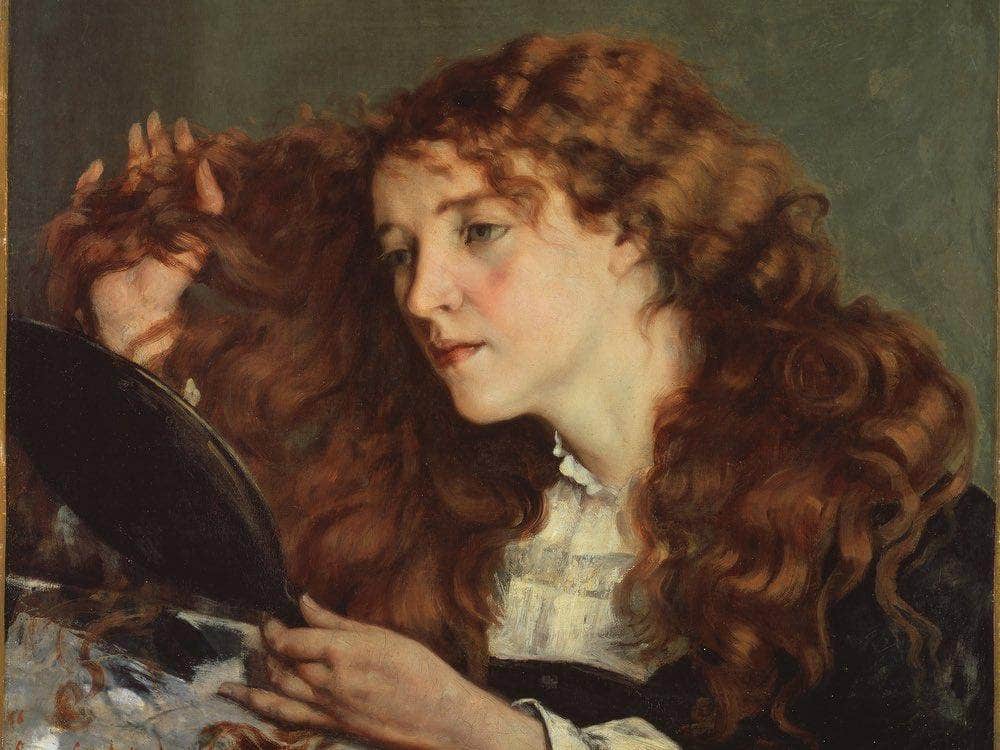 Jo The Beautiful Irish Girl By Gustave Courbet Fine Art Print