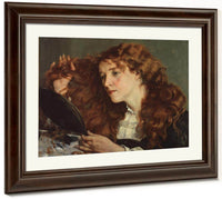 Jo The Beautiful Irish Girl By Gustave Courbet Fine Art Print