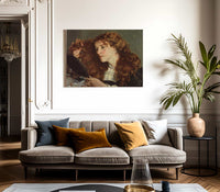 Jo The Beautiful Irish Girl By Gustave Courbet Fine Art Print