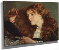 Jo The Beautiful Irish Girl By Gustave Courbet Fine Art Print