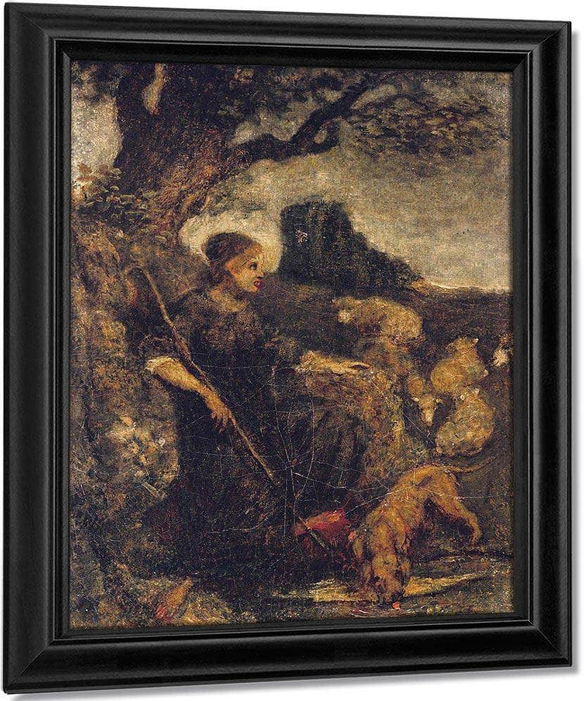 Joan Of Arc By Ryder, Albert Pinkham Fine Art Print