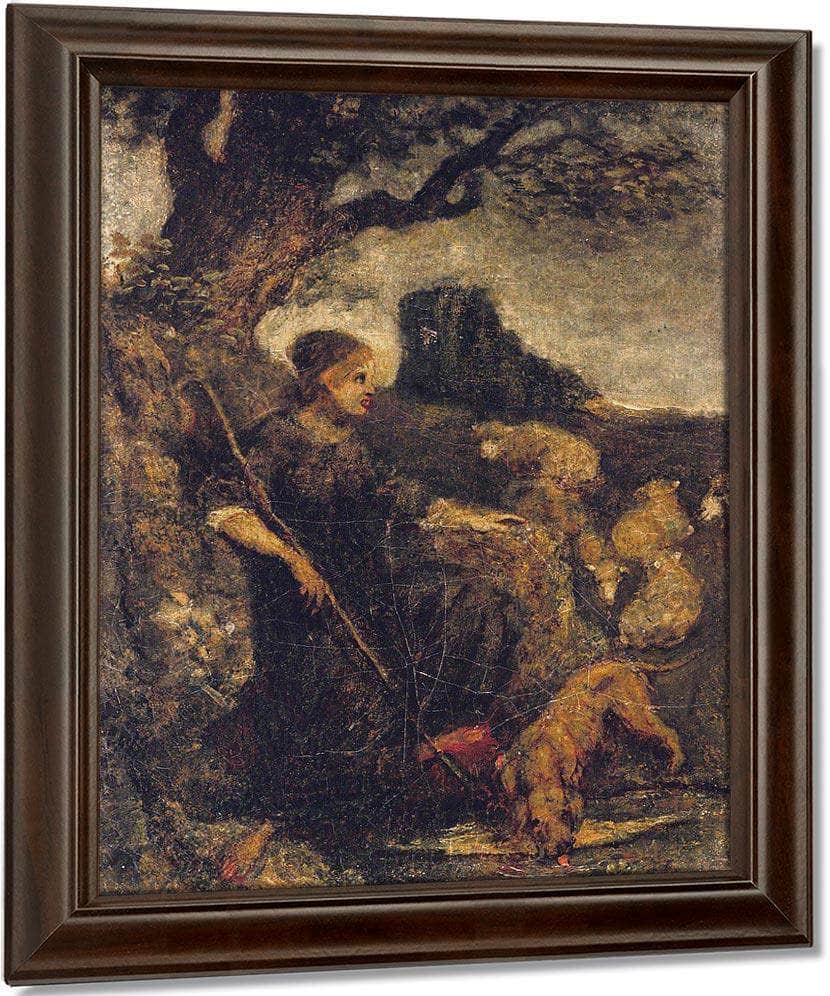 Joan Of Arc By Ryder, Albert Pinkham Fine Art Print