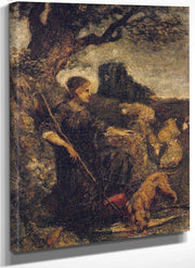 Joan Of Arc By Ryder, Albert Pinkham Fine Art Print