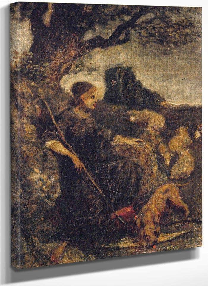 Joan Of Arc By Ryder, Albert Pinkham Fine Art Print