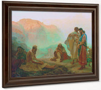 Job And His Friends 1869 By Ilya Repin Fine Art Print