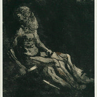 Job By Nicolai Astrup Fine Art Print