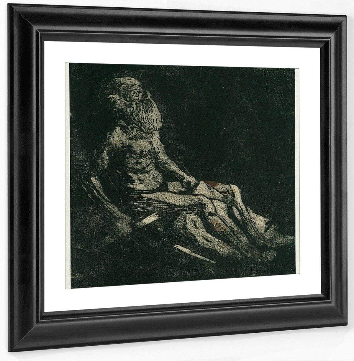 Job By Nicolai Astrup Fine Art Print