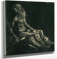 Job By Nicolai Astrup Fine Art Print