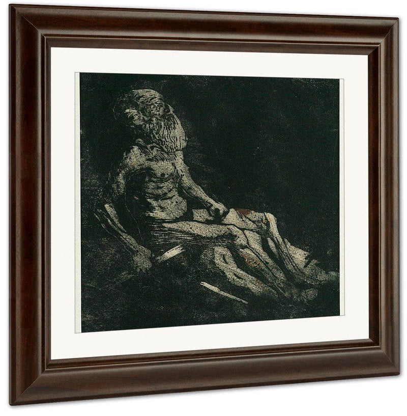 Job By Nicolai Astrup Fine Art Print