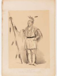 Joc O Sot, The Walking Bear By George Catlin Fine Art Print