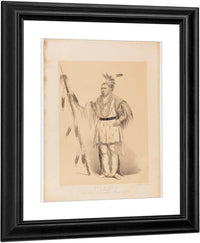 Joc O Sot, The Walking Bear By George Catlin Fine Art Print