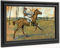 Jockey By Edgar Degas Fine Art Print