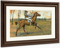 Jockey By Edgar Degas Fine Art Print