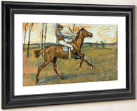Jockey By Edgar Degas Fine Art Print