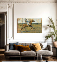 Jockey By Edgar Degas Fine Art Print
