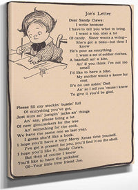 Joes Letter Illustrated By Grace G Drayton Fine Art Print