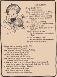 Joes Letter Illustrated By Grace G Drayton Fine Art Print