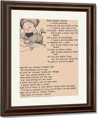 Joes Letter Illustrated By Grace G Drayton Fine Art Print