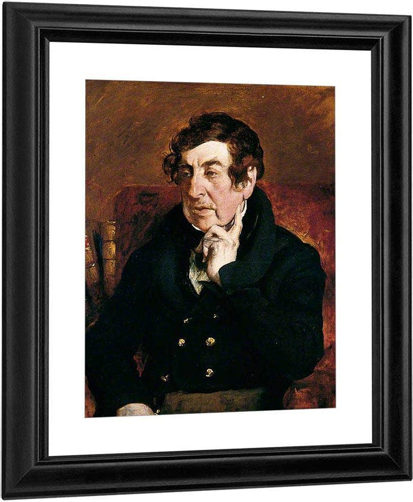 John Brook By William Etty Fine Art Print