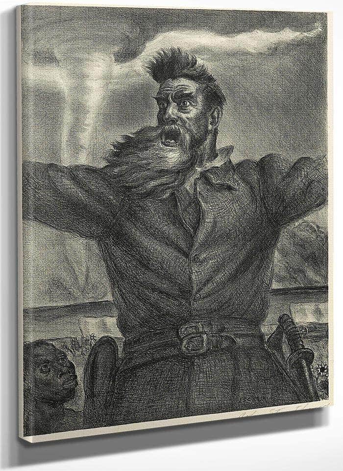 John Brown (C. 34), 1940 By John Steuart Curry Fine Art Print