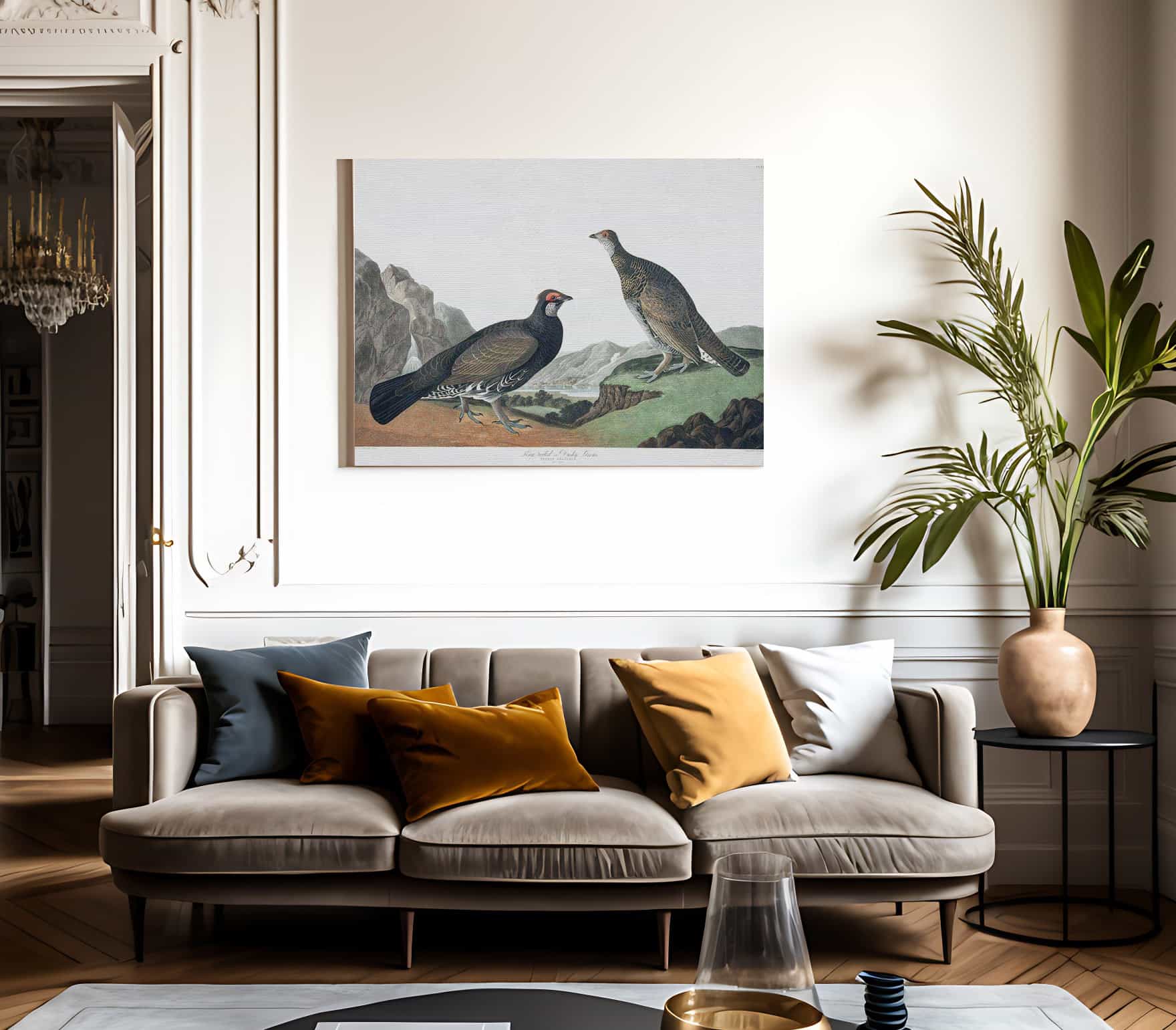 John James Audubon Arctic Tern Copy 4 1838 By John James Audubon Fine Art Print