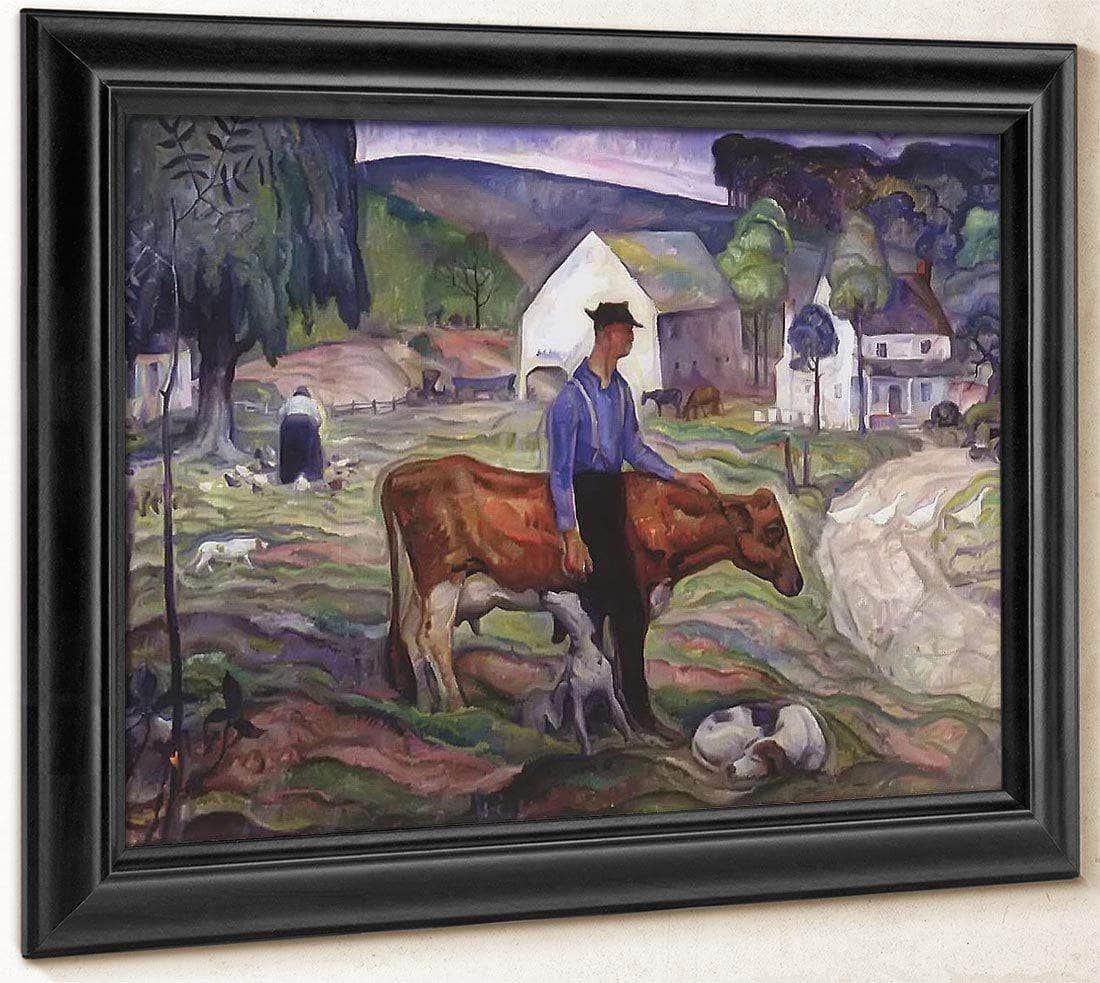 John Mcvey By N.C. Wyeth Fine Art Print