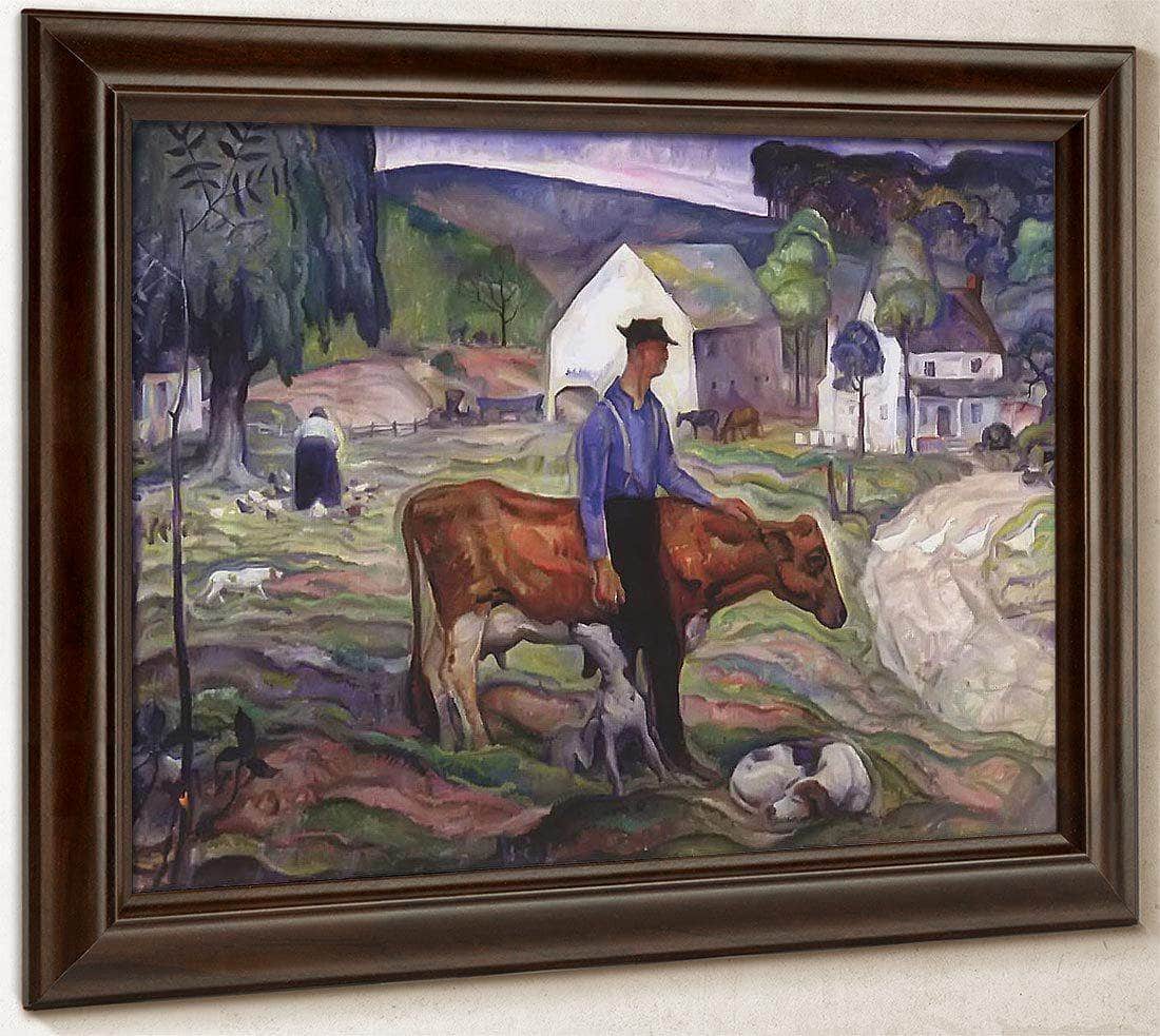 John Mcvey By N.C. Wyeth Fine Art Print