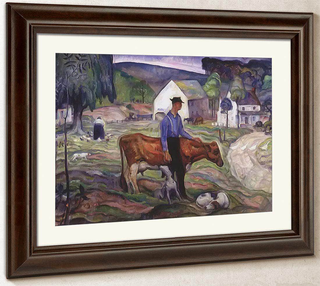 John Mcvey By N.C. Wyeth Fine Art Print