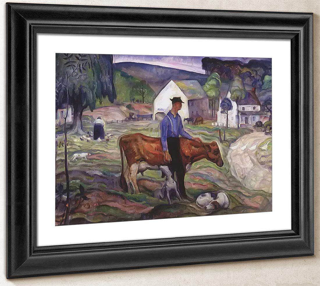 John Mcvey By N.C. Wyeth Fine Art Print