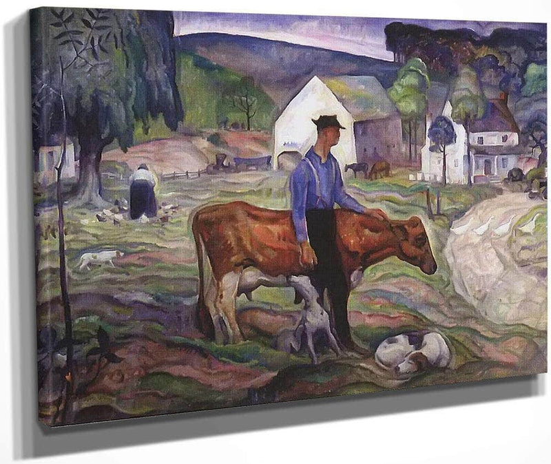 John Mcvey By N.C. Wyeth Fine Art Print