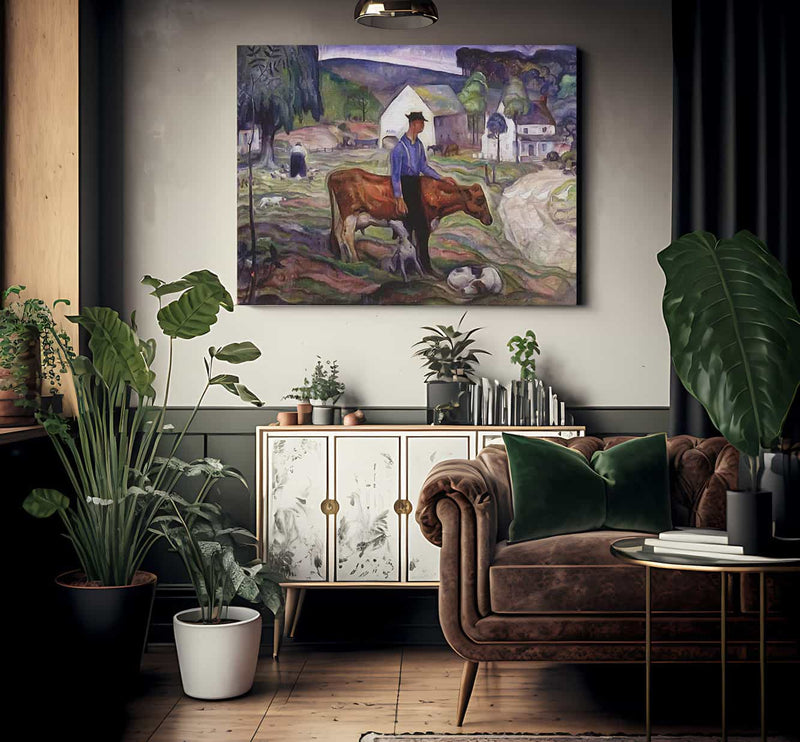 John Mcvey By N.C. Wyeth Fine Art Print