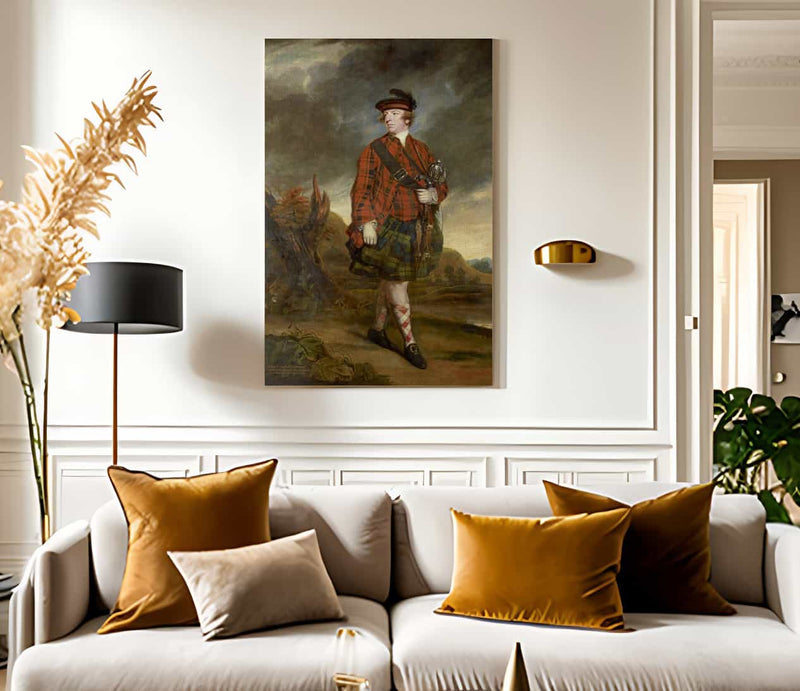 John Murray 4Th Earl Of Dunmore By Joshua Reynolds Fine Art Print