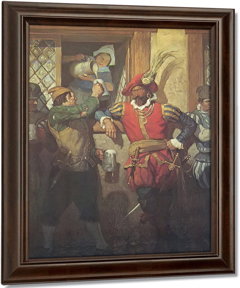 John Oxenham By NC Wyeth Fine Art Print