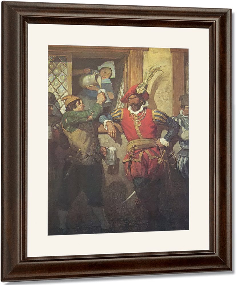 John Oxenham By NC Wyeth Fine Art Print