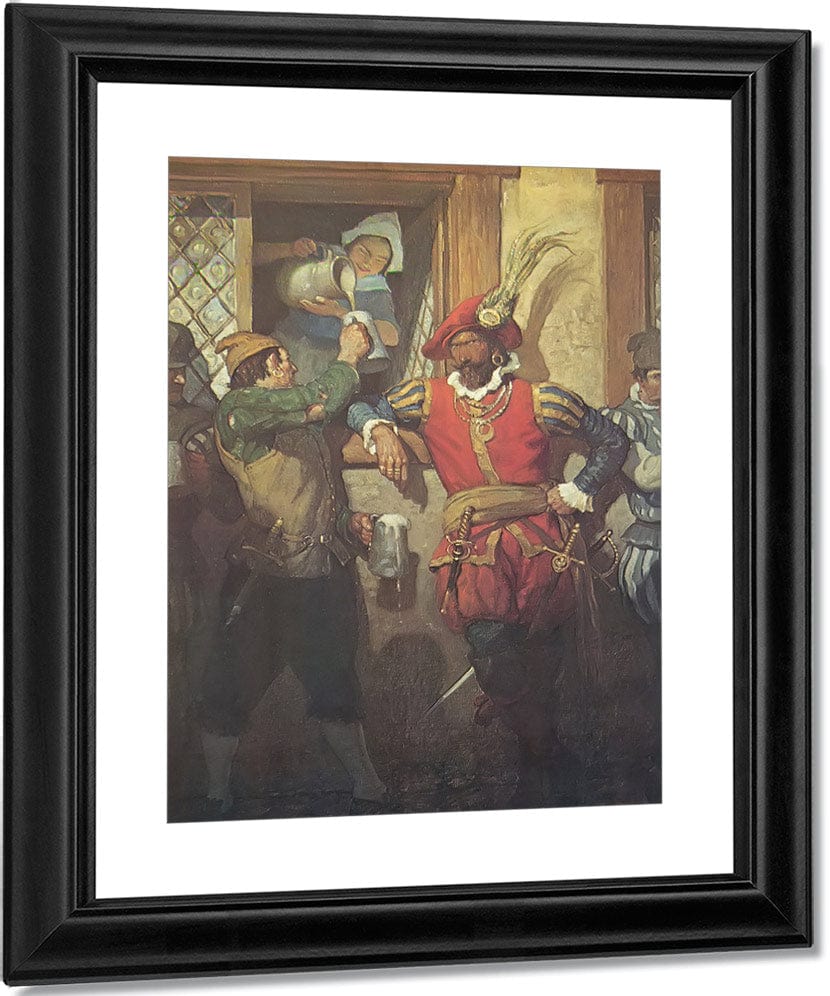 John Oxenham By NC Wyeth Fine Art Print