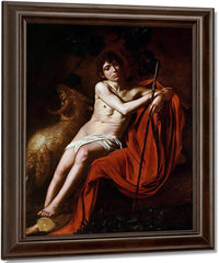 John The Baptist 1610 By Caravaggio Fine Art Print