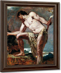 John The Baptist By William Etty Fine Art Print
