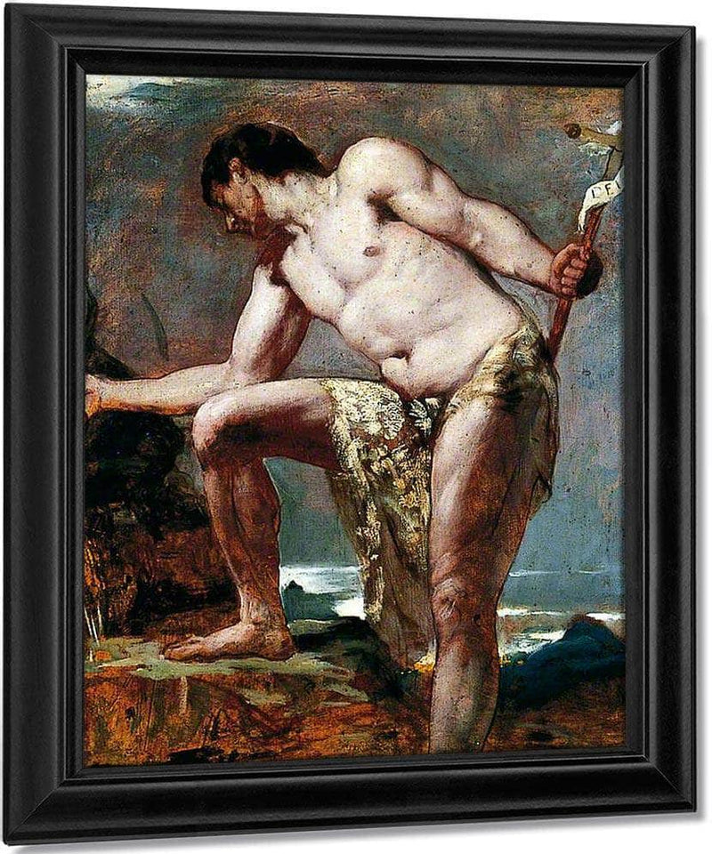 John The Baptist By William Etty Fine Art Print