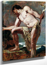 John The Baptist By William Etty Fine Art Print