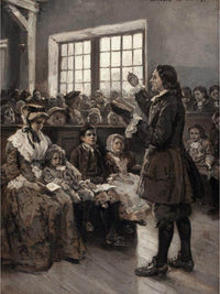 John Wesley Teaching His Sunday School 1897 By Alice Barber Stephens Fine Art Print