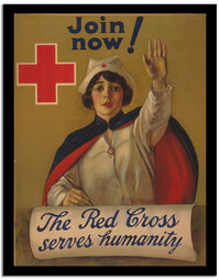 Join Now  Vintage Poster Fine Art Print