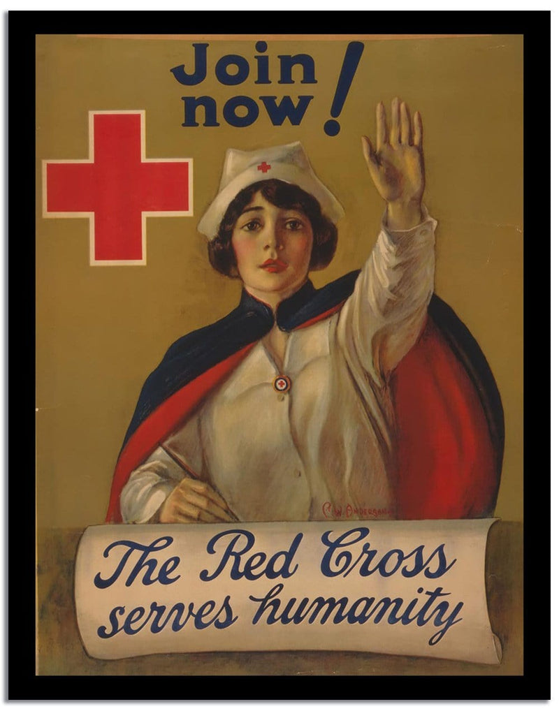 Join Now  Vintage Poster Fine Art Print