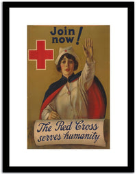 Join Now  Vintage Poster Fine Art Print