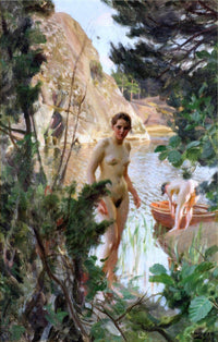 Jollen Painting Anders Zorn Canvas Art Fine Art Print