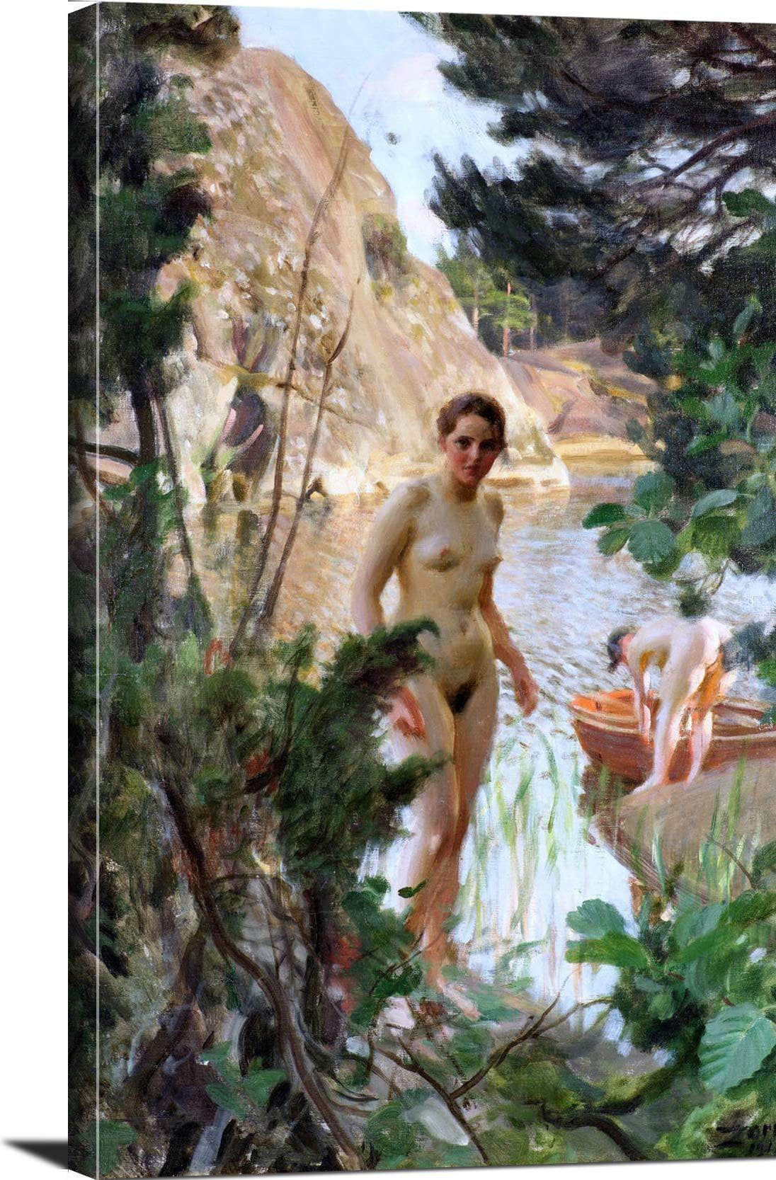 Jollen Painting Anders Zorn Canvas Art Fine Art Print