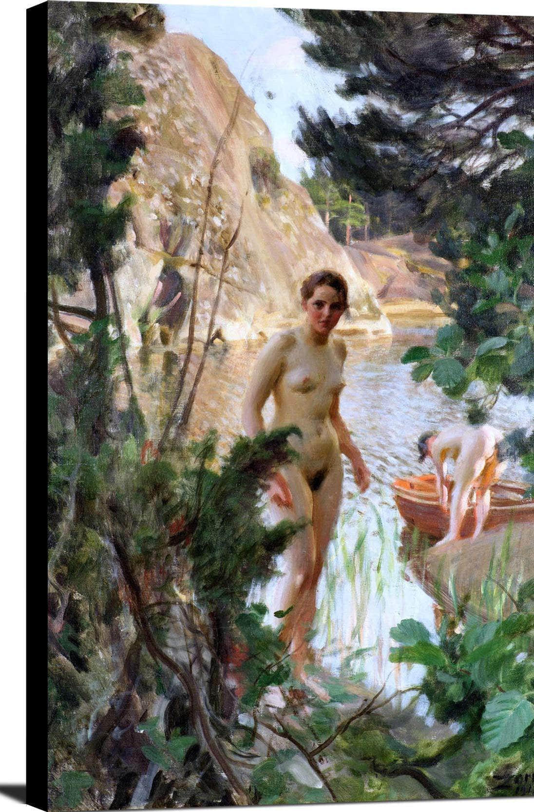 Jollen Painting Anders Zorn Canvas Art Fine Art Print