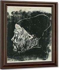 Jolster Woman With Hood By Nicolai Astrup Fine Art Print