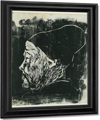 Jolster Woman With Hood By Nicolai Astrup Fine Art Print