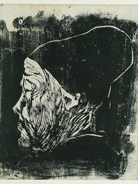 Jolster Woman With Hood By Nicolai Astrup Fine Art Print